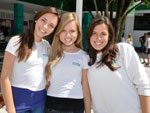 Luiza Campos, Gabriele Velho e Cora Lima