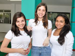 Luiza Martins, Tain Hoepers e Karolina Vieira