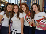 Bruna Soares, Vernica Bertoncini, Gabrielli Doria e Betina Silveira