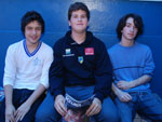 Andr Silva, Vitor Mendes e Vitor Serra