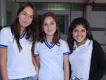 Luiza Mariana, Alice Fernandes e Isabela Dantas