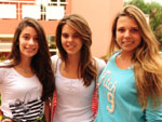 Karina Lopes, Vitria Mller e Juliana Herwig