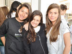 Luiza Marinho, Ana Laura Linhares e Cassiana Demeneck