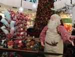 Decorao de Natal no Shopping Neumarkt, em Blumenau