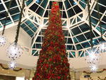 Decorao de Natal no Shopping Neumarkt, em Blumenau