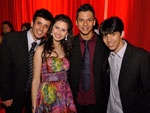 Rubens Ribeiro, Vanessa Medeiros, Lucas Lemos e Luiz Scheidt