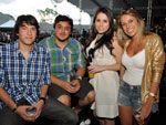 Lucas Ramos, Andr Nogueira, Isabel Bittencourt e Mariana Lima