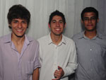 Raul Kich Abreu, William Mattos e Bruno Bueno