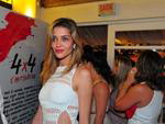 A modelo Ana Beatriz Barros passou o a virada no Caf de La Musique, em Jurer Internacional