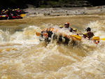 Rafting no Rio Cubato, em Santo Amaro da Imperatriz