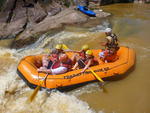 Rafting no Rio Cubato, em Santo Amaro da Imperatriz