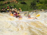 Rafting no Rio Cubato, em Santo Amaro da Imperatriz