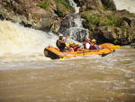 Rafting no Rio Cubato, em Santo Amaro da Imperatriz