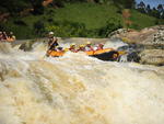 Rafting no Rio Cubato, em Santo Amaro da Imperatriz