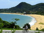 Cicloturismo pela Praia do Estaleirinho - Balnerio Cambori.