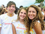 Matheus Fialho, Luma Riella e Marilia Drago