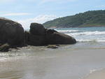 Manh de domingo na Praia da Barra da Ibiraquera