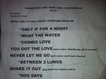 Setlist de Florence and the Machine