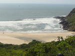 Mar tranquilo e sensao de liberdade ao se aproximar da praia 