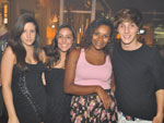 Olivia Dias, Mariana Xavier, Jhenifer Silveira e Rodrigo Arnt