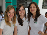 Joana Riquepi, Maria Eduarda Garcia e Giulia Wendhausen