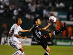 Lance do jogo entre Figueirense e Brusque