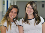 Beatriz Pereira e Camila Holz