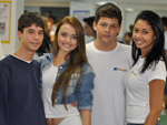 Ricardo Goularte, Carol Proena, Luiz Felipe e Thayn Cunha