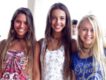 Gabriela Herbst, Luiza Py e Pietra Pinzon