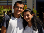 Robson Faria e Amanda Vieira