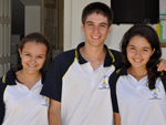 Djovana Correia, Emanuel Bernardo e Thayna Silveira