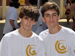 Gabriel Klock e Matheus Knapp