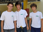 Joo Lucas, Gabriel Schroeder e Victor Rabello