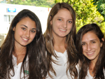 Larissa Moreira, Patricia Garcez e Josiane Gress