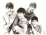 Desenho de Paulo Back relembra o tempo em que Paul fazia parte dos Beatles