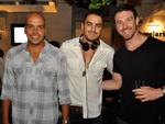 Pinho Menezes, DJ Du Oliveira e Luiz Pasin