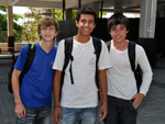 Fellipe Oliveira, Vinicius Amaral e Pedro Carminatti