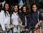 Victria Arajo, Rayanni Machado, Maria Eduarda Velho e Giulia Andrade