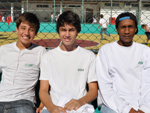 Diego Rebelo, Lucas Nascimento e Eduardo Costa