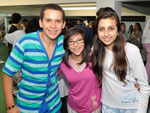 Anderson Cardoso, Julia Gerhardt e Thayane Demetrio