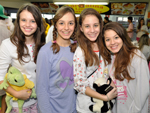 Tuane Martins, Sarah Felisbino, Natalia Diesel e Thamires Moura