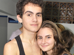 Luiz Eduardo e Julia Marques