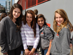 Isadora Silva, Karoline Cardoso, Camila Machado e Julia Eger