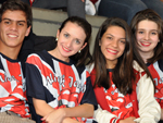 Eduardo Menezes, Jssica Andrade, Thary Correia e Beatriz Pimenta Klein