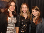 Kamila Justen, Mariana Besen e Thayse Abreu