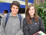 Arthur Nunes e Juliana Barci