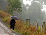 Despedida do outono foi com frio e chuva em Cricima