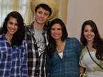 Luiza Baldessar, Gustavo Cruz, Gabriela Ruzza e Gabriela Bianchini 