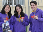 Isadora Yuri,Anna Andriani e Eduardo Pimentel