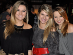 Betnia Lima, Camila Moser e Amanda Coan